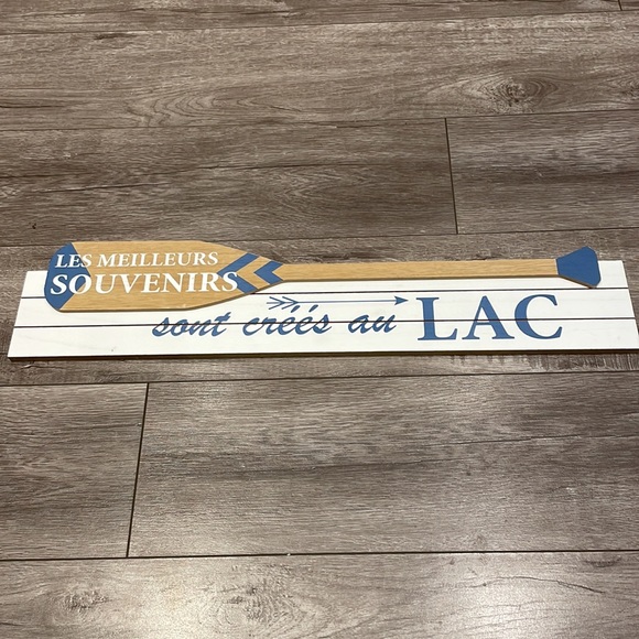 Cottage/Cabin Decor Sign. *NWT* - Picture 3 of 4